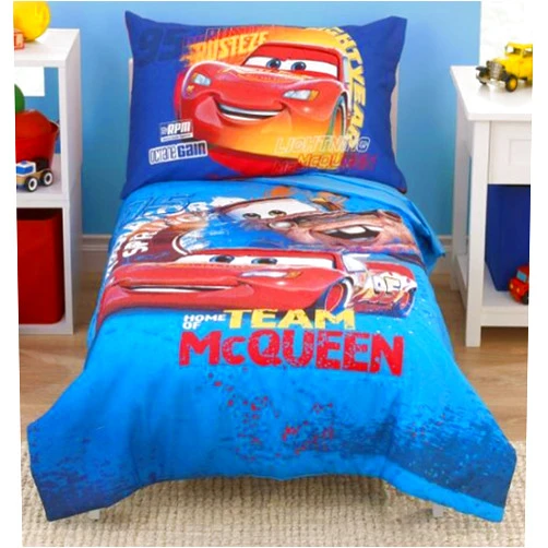 Disney Cars 4 Piece Toddler Bedding Set