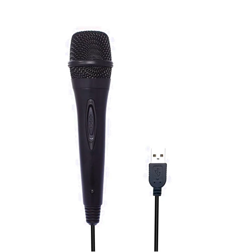 NOALED Microphone 2pcs Smart Wireless Microphone Professional Karaoke Singing Handheld Mic with Portable USB Receiver for Karaoke Speech Loudspeaker Cordless Microphone (Color : 1 pc USB) (1 pc USB)