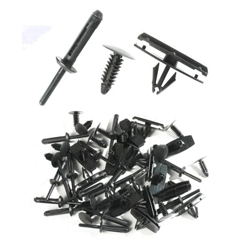 UBOG 45PCS Car Retainer Clips,Fender Clips Automotive,Car Accessories Rocker Wheel Flare Moulding Clips,Automotive Clips,Fender Flare Hardware Kit Replacement,Replace #68039280AA 6030441 6506007AA