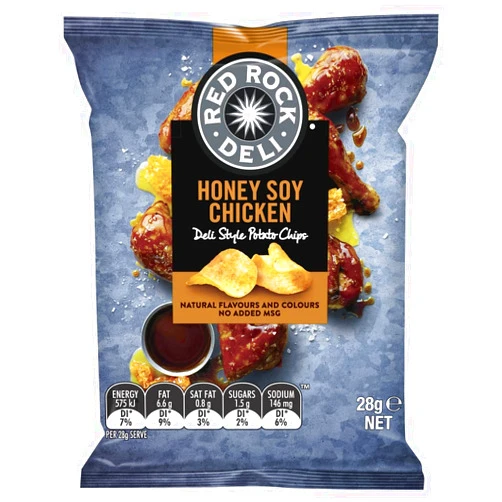 Red Rock Deli Red Rock Honey Soy 28g x 21