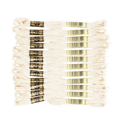 DMC 6-Strand Embroidery Cotton Floss, Ecru