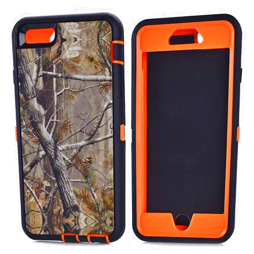 Miuion- Compatible with iPhone 6 (4.7 Version) Heavy Duty Shockproof Dirtproof Defender Case Cover (Orange Tree)