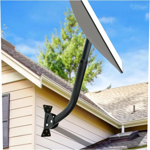XTAR Allmaybe Adjustable Starlink Mounting Kit for Starlink Dishy Mast Starlink V2 Satellite Internet Installation Kit Accessories