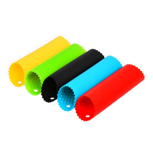 DS. DISTINCTIVE STYLE Silicone Garlic Peeler 5 Pieces Garlic Peeling Tube Roller Useful Kitchen Tools - Multicolored