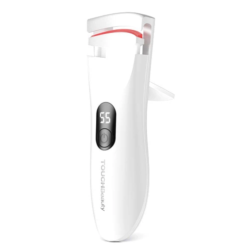 TOUCHBeauty Heated Eyelash Curler,Rechargeable Electric Eyelash Curler with LED Display,3-Level Adjustable Temperature,Rechargeable Natural Curling 24H Long Lasting for Women AG-2316