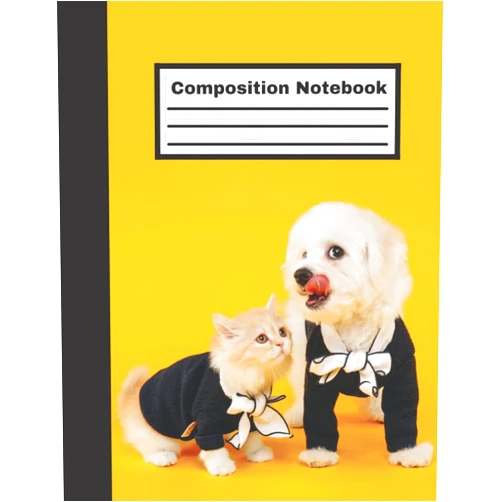 Beatrice Carter Composition Notebook: Workbook for Boys Girls Kids Teens Students for Back to School and Home College Writing Notes, Special Gift To Your Friends, Beautiful Cat And Dog Cover.