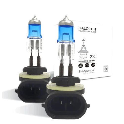 Sinoparcel 881 Halogen Fog Light Bulb,150% More Brightness Replacement for Standard 27W Bulb,Pack of 2