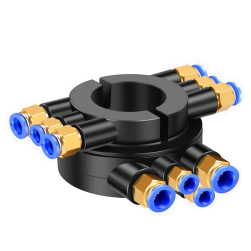 LYDODOKA Tire Changer Rotary Coupler, Plastic Tire Changer Valve, Multifunctional Air Distribution Quick Valve, Tire Machine Parts for Auto Repair