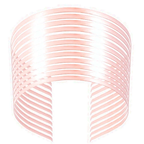 HGjewelry Christmas Smooth Metal Headbands Women Hair DIY Craft Blank Thin Steel Wire Frame Hairband Head Bands 12 PCS (Rose Gold)
