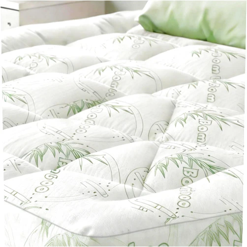 NightHug Bamboo Mattress Topper Queen Size with Deep Pocket 1700 GSM Fill Cooling Shredded Memory Foam Mattress Pad Rayon Derived from Bamboo, Ideal for Side Sleepers, Back Pain, Hot Sleepers