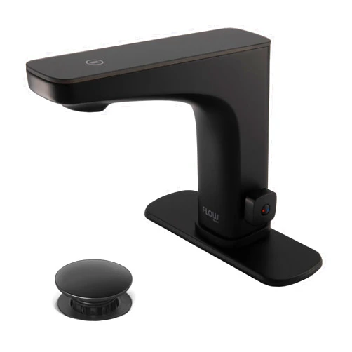 Bio Bidet Grove Touchless Bathroom Sink Faucet, Hands Free or Touch Activated, Matte Black