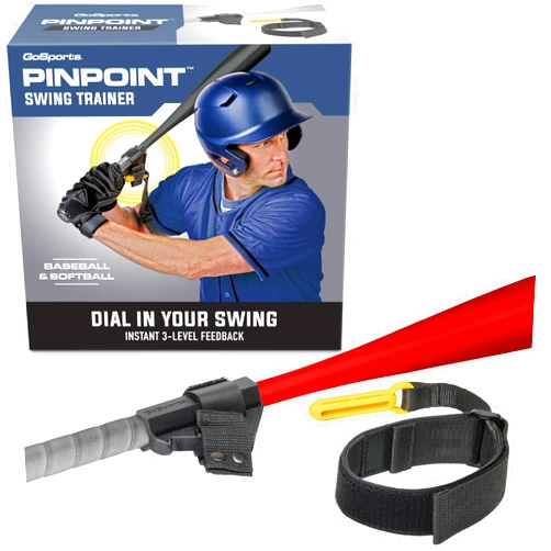 GoSports Pinpoint Baseball & Softball Swing Trainer Batting Aid - Baseball Training Equipment for Intermediate and Advanced Players