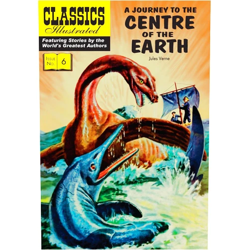Jules Verne,Norman Nodel A Journey to the Centre of the Earth (Classics Illustrated)