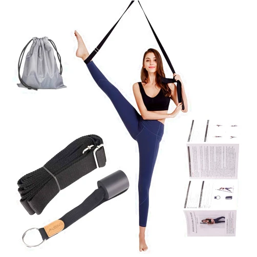 UBING Leg Stretcher, Door Flexibility Trainer, Over The Door Strech Strap for Flexibility, Splits Trainer for Dance Ballet Cheer Gymnastics Taekwondo Stretching
