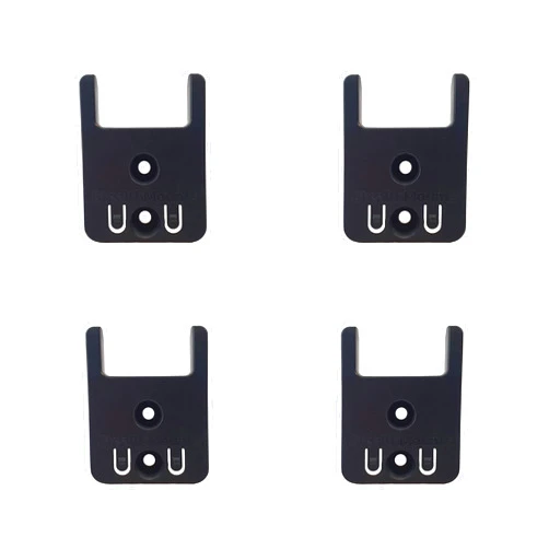 StealthMounts Tool Holder Compatible with Skil 20V (4 Pack) - Black | StealthMounts Locking Tool Mounts | Made in The UK