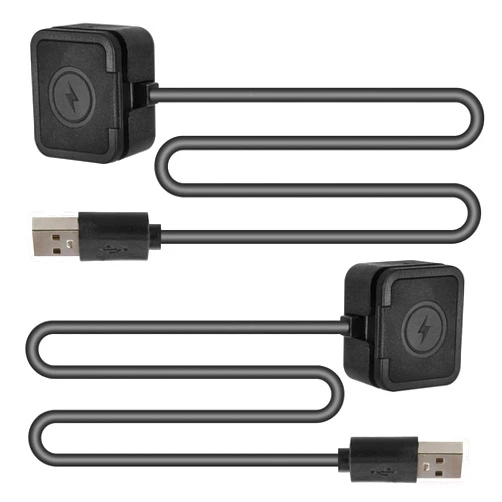Ech.Apr 2-Pack USB Charging Port for Backpack, Practical USB Backpack Charging Cable, Backpack External USB Charger Port, Convenient Backpack Accessories for Outdoor Travel Camping (USB-A)