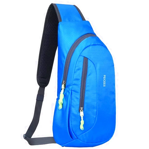 Peicees Small Sling Bag For Men Women Crossbody Man Purse Chest Bag Packable Backpack Waterproof Shoulder Bag Hiking Travel