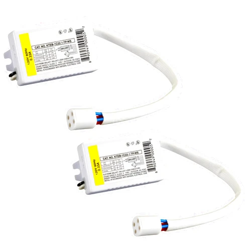 OHLECTRIC 2 Pack - Replacement for Keystone KTEB-1C22-1-TP-WS 1 Lamp 22W Circline Electronic Fluorescent Ballast with Sockets| 120V Input with Rapid Start Operation | UL-Approved
