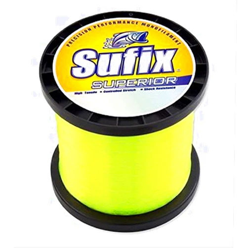 Sufix Superior 1-Pound Spool Size Fishing Line (Yellow, 40-Pound)