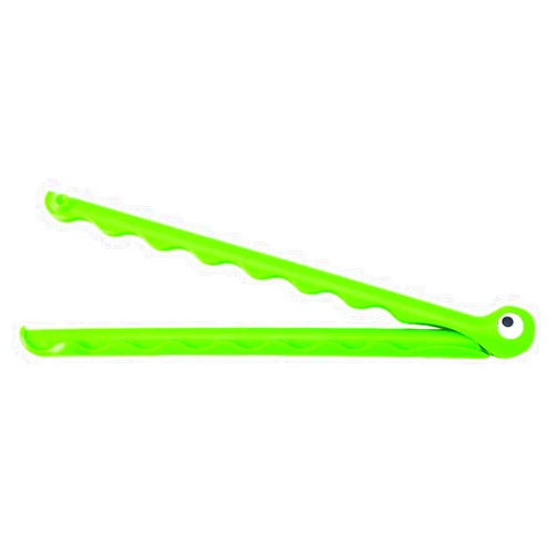 Joie MSC International Joie Croc Bag Clips, Set of 2, 10-Inches x .75-Inches x .5-Inches, Green, One Size
