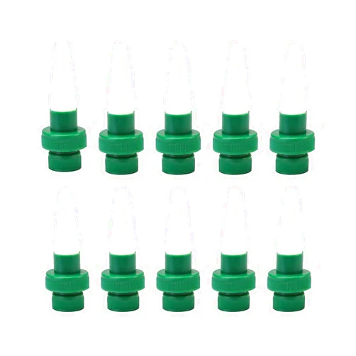 MIAOXSEN Plant Watering Stakes - Self Watering Spikes for Indoor & Outdoor Plants, Easy to Use Irrigation Drip Device, Ideal for Vacation Plant Care (Pack of 10)