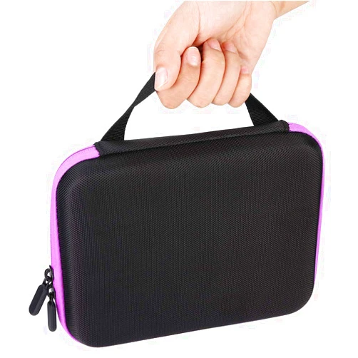 VBESTLIFE Essential Oil Carrying Case, 63 Slots, Holds up to 63 Essential Oils or Nail Polish, Anti-Crash Design, Lightweight and Portable