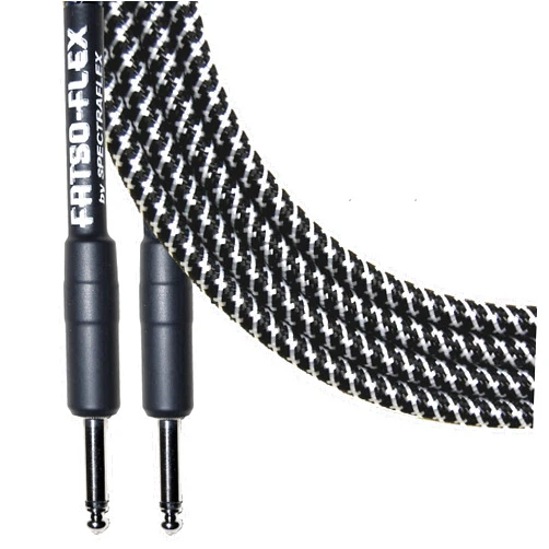 Spectraflex Fatso Flex Instrument Cable, 18 Foot, Black