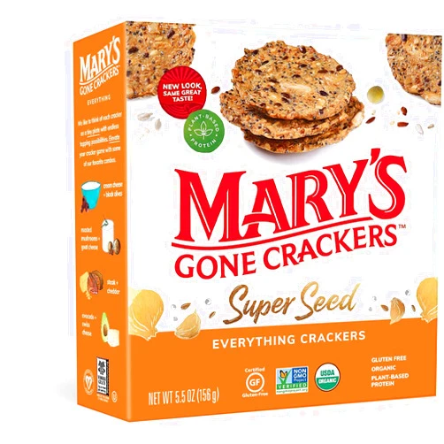 Mary's Gone Crackers Super SeedT Crackers Everything -- 5.5 oz - 2PC