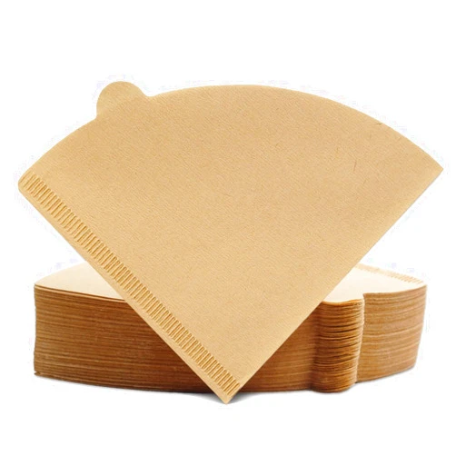 Revelook Coffee Filters Cone 01, 100 Count Unbleached Natural Brown 1-2 Cups Disposable Coffee Paper Filters, Compatible with V60 and Cone Shaped Pour Over Coffee Filter and Drip Coffee Maker