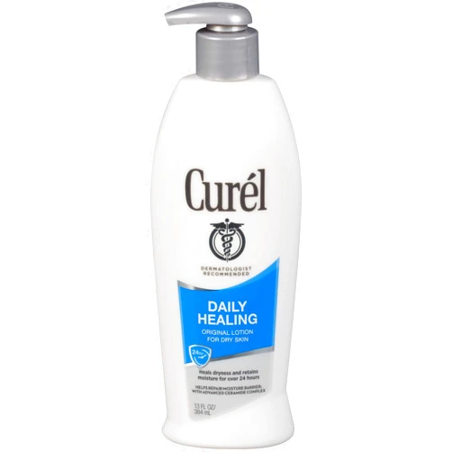 Curel Daily Healing Original Lotion For Dry Skin, 13 Ounces each (Value Pack of 3)