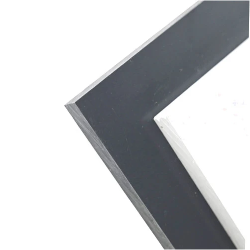 BuyPlastic Dark Gray PVC Chemical Resistant Plastic Sheet 1