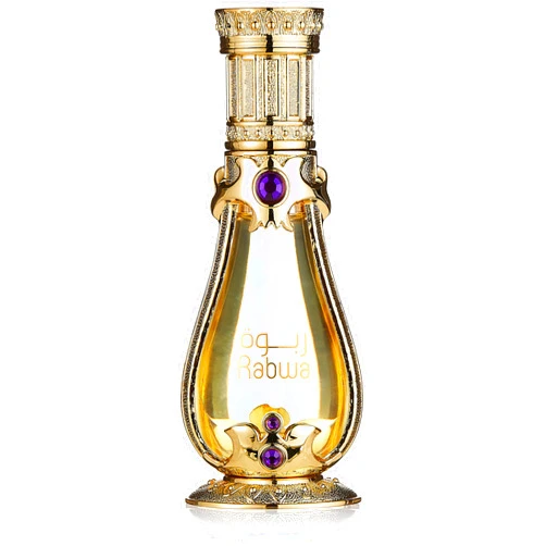 RASASI Rabwa for Men and Women Unisex 19ml(0.6 oz) | Concentrated Perfume Oil | Smooth Woody and Patchouli Notes Enhanced by Bergamot | Elegant Bottle