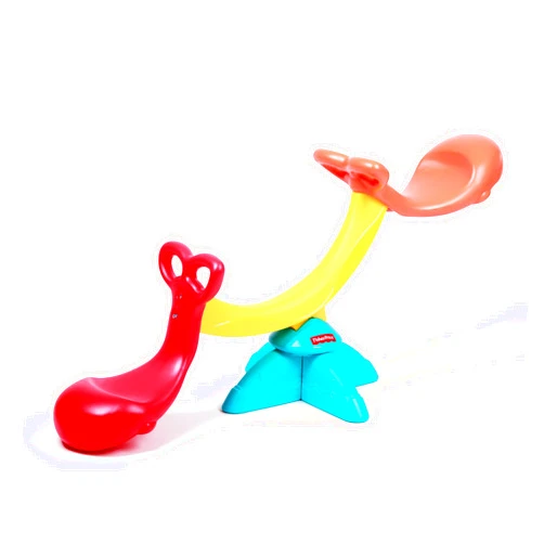 Fisher-Price: Happy Whale Seesaw - 360 Spinning Teeter Totter, Whale-Shaped Seat, Playground Toy, Indoor & Outdoor, Grow'n Up, Kids-Toddlers Ages 2+