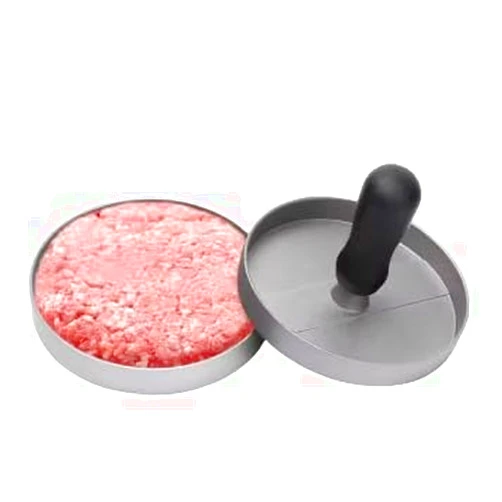 JIHANNA Burger Press Non-Stick Hamburger Patty Maker with 4 Wax Paper Aluminum Burger Maker for Kitchen BBQ Grill