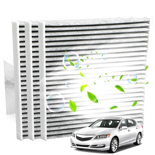 VEPAGOO 3 Pack CP134 CF10134 Cabin Air Filter includes Activated Carbon for Honda Accord Crosstour Civic Crosstour CR-V Odyssey Passport Pilot Ridgeline Acura Csx Ilx Mdx Rdx Rl Rlx Tl Tlx Tsx Zdx