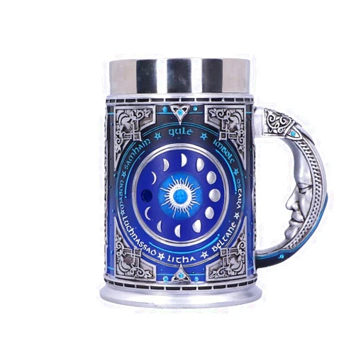 Nemesis Now Moon Guide Tankard 15.5cm, Silver