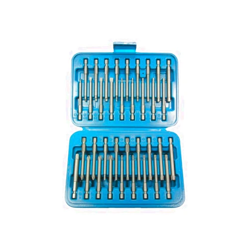 Techni-Pro 758SC4379-1/4' Drive Power Bit Set in Box, 36 Pieces