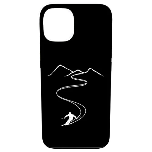 Skiing Ski Apres Skitour and Skitouring Gift Co iPhone 13 Skiing Freeriding Design. Ski and Snowboard Mountain Case
