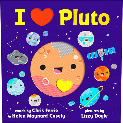 By Chris Ferrie (Author), Helen Maynard-Casely (Author), Lizzy Doyle (Illustrator) & 0 more I Heart Pluto: A Rhyming Solar System Board Book with Unique Planet Cutouts - From the #1 Science Author for Kids