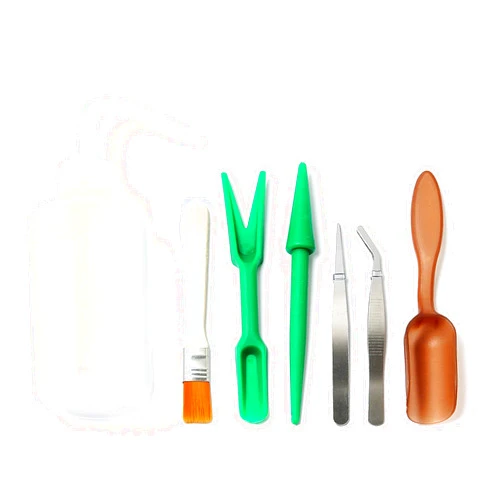 Ginsco 7pcs Succulent Transplanting Miniature Fairy Garden Planting Gardening Hand Tools Set