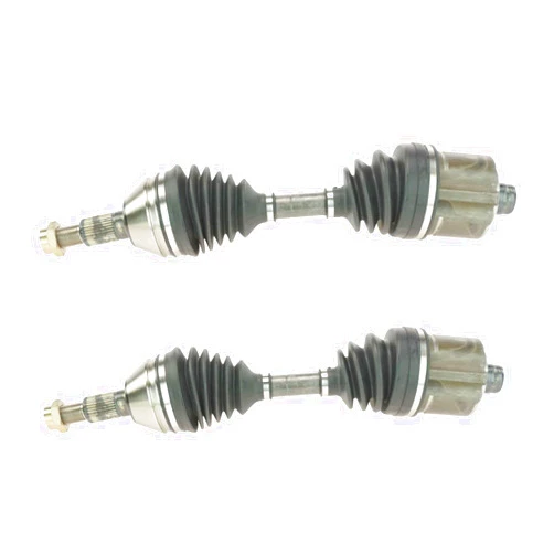 AM Autoparts CV Axle Shafts Outer Front LH & RH Pair Set for Malibu Alero G6 Grand Am Aura Cutlass 2.4L 3.5L Automatic Transmission
