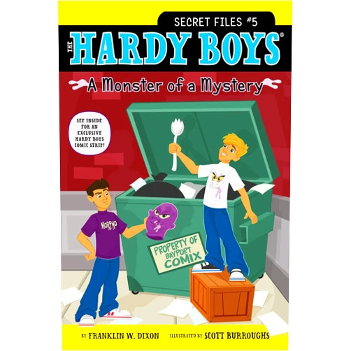 By Franklin W. Dixon (Author), Scott Burroughs (Illustrator) A Monster of a Mystery (Hardy Boys: The Secret Files)