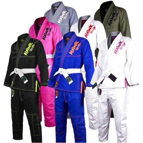 HAWK Jiu Jitsu Hawk Sports Brazilian Jiu Jitsu Gi for Kids, Ultra-Light Extra Tough Premium Fabric Kids BJJ Gi