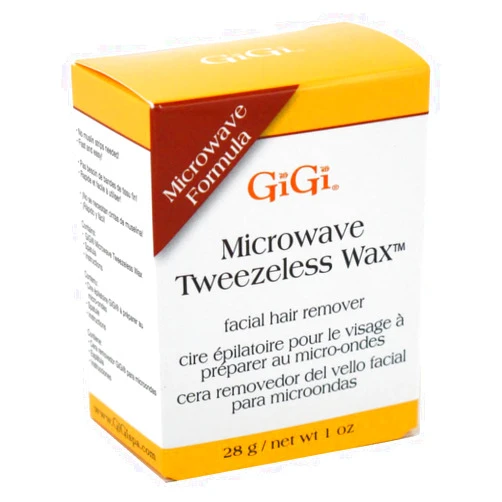 GiGi Microwave Tweezeless Wax 1 oz (Pack of 2)