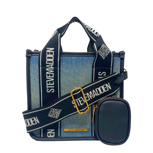 Steve Madden Denim Canvas Bwebber Bag