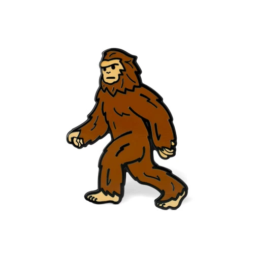 Winks For Days Bigfoot Sasquatch Hard Enamel Lapel Pin