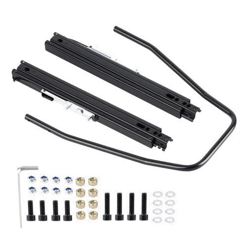 Racewill Seat Slider , Seat Mounting Track Assembly Kit , Fits for NRG Sparco and Most Aftermarket Seats