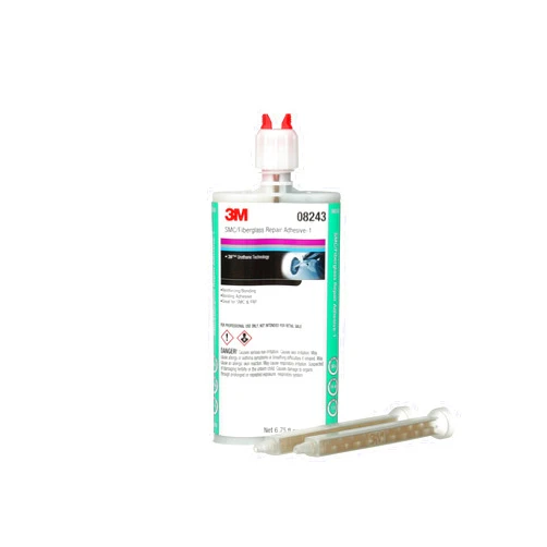 3M SMC/Fiberglass Repair Adhesive-1, 08243, Black, 200 mL Cartridge