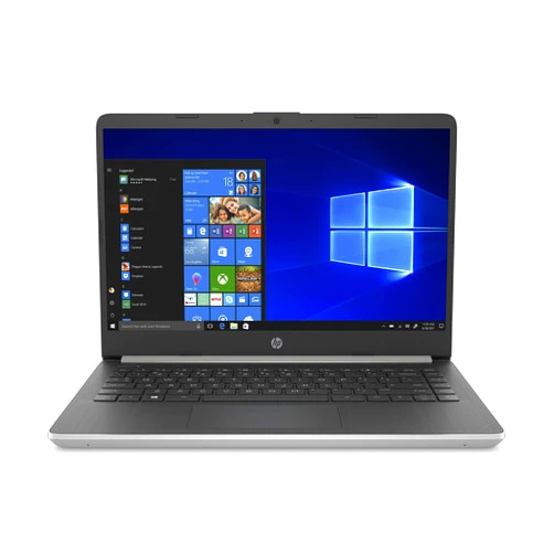 HP 14-Inch Laptop, 10th Gen Intel Core i3-1005G1, 4 GB SDRAM, 128 GB Solid-State Drive, Windows 10 Home in S Mode (14-dq1010nr, Silver)