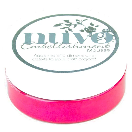 TONIC STUDIOS Nuvo Embellishment Mousse-Pink Flambe
